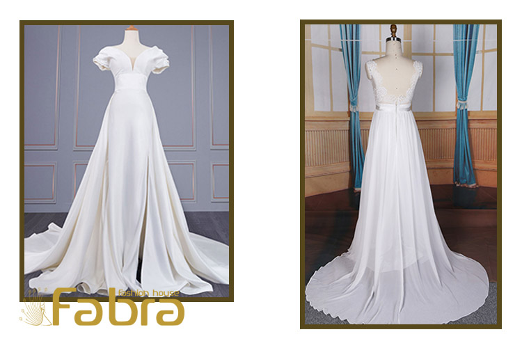 راهنمای خرید بهترین پارچه لباس عروس + بررسی و مقایسه انواع جنس پارچه لباس عروس